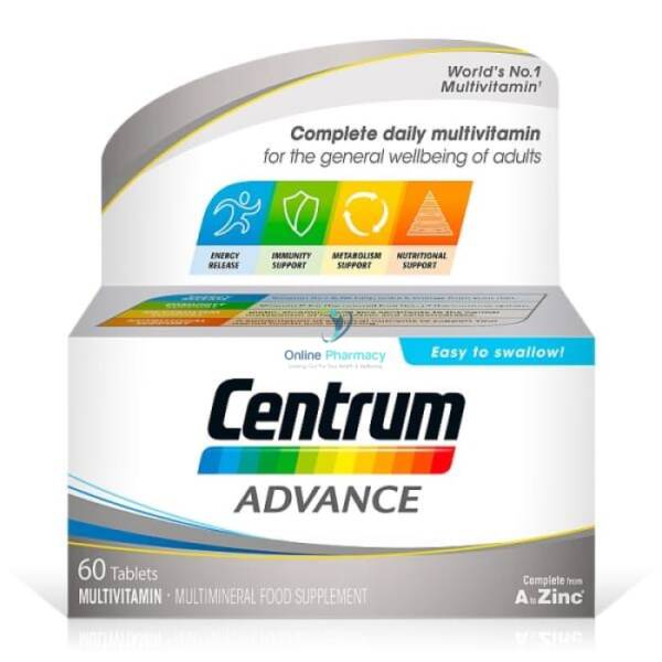 Centrum Advance Multivitamins - 30/60 Tablets