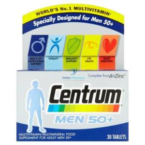 Centrum Men 50+ Multivitamin - 30 Tablets