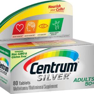 Centrum Silver Adult/Unisex 50+ 80 tablets