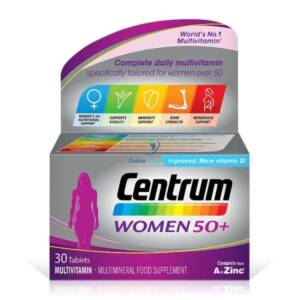 Centrum Women 50+ Multivitamin - 30 Tablets