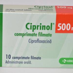 CIPRINOL 500MG TABS 10?S