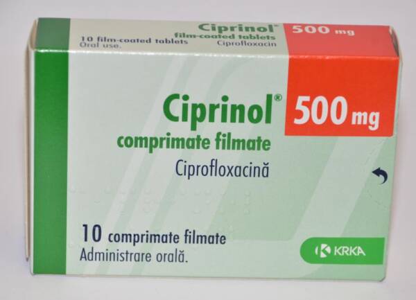 CIPRINOL 500MG TABS 10?S