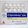 CIPROFLOXACIN (CIPROBAY) 250MG TABS 10?S