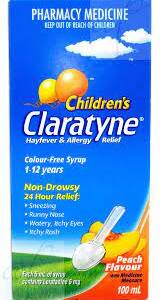 LORATIDINE (CLARITYNE) 5MG/5ML SYR 100ML
