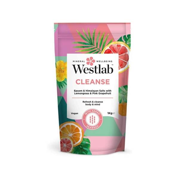 Westlab Cleanse Bath Salt with Epsom & Himalayan Salt