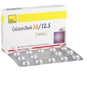 COLOSAR DENK 50/12.5 MG X 28 TABS