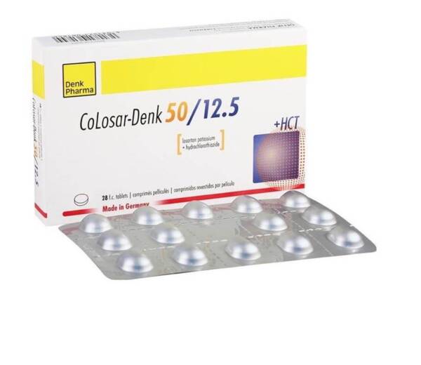 COLOSAR DENK 50/12.5 MG X 28 TABS