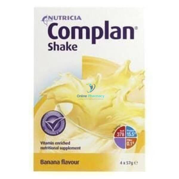 Complan Nutritional Shake Banana - 4 x 57g