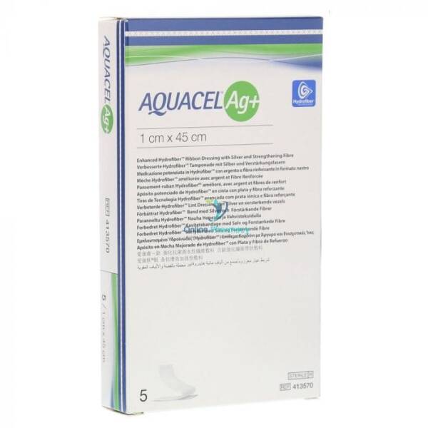 Convatec Aquacel AG+ Ribbon 1 x 45cm - 5 Pack