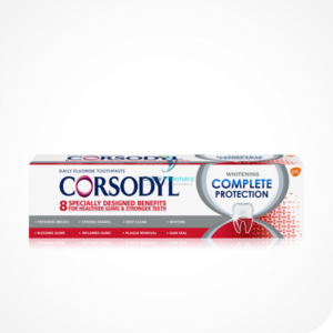 Corsodyl Complete Pro Whitening Toothpaste - 75ml