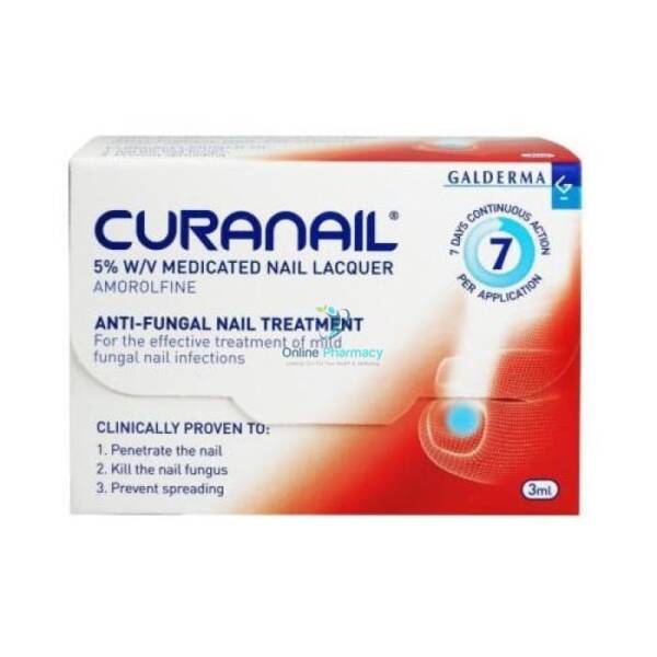 Curanail 5% Amorolfine Fungal Nail Treatment - 2.5ml