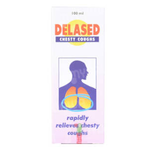 DELASED CHESTY COUGH 100ML