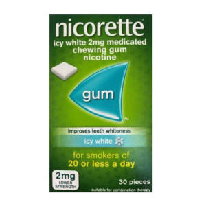 Nicorette 2mg Icy White 30 pieces