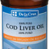 De La Cruz Cod Liver Oil Liquid - Pure Wild-Caught Icelandic Fish Oil 4 FL OZ (118 ml)