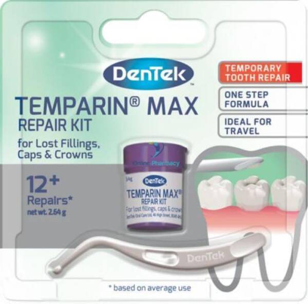 Dentek Temparin Max Repair Kit - Temporary Filling