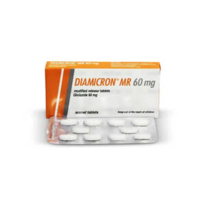 Diamicron MR 60mg Tab/Per Box(30 Tablets)