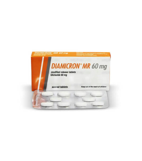 Diamicron MR 60mg Tab/Per Box(30 Tablets)