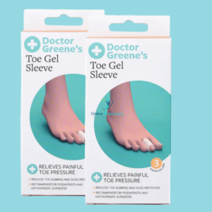 Doctor Greenes Toe Gel Sleeve Twin Pack