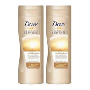 Dove Visible Glow Self Tan Body Lotion 400ml