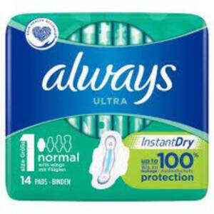 Always Ultra Normal Plus with Wings
