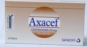 AXACEF TABS 250MG 1 x 10