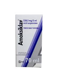 AMOX/CLAVULANIC (AMOKSIKLAV) 228MG SUSP 70ML