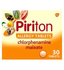 PIRITON (CHLORPHENIRAMINE) TAB 4MG