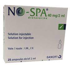 NOSPA 40MG/2ML INJ x 25