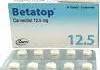 BETATOP 12.5MG