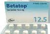 BETATOP 12.5MG