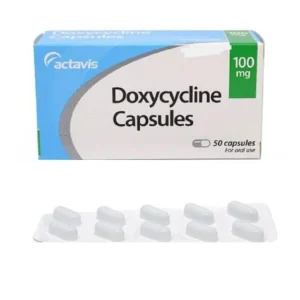 DOXYCYCLINE CAPS 100M UKG PER CAPSULE