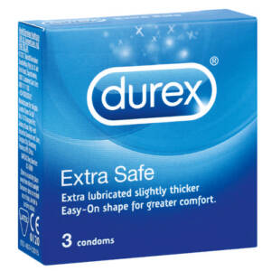 DUREX CONDOM EXTRA SAFE 3S