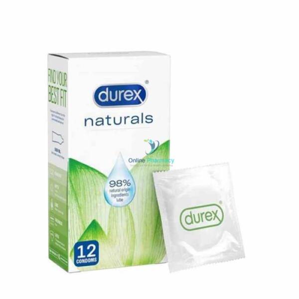 Durex Naturals Condoms - 12 Pack