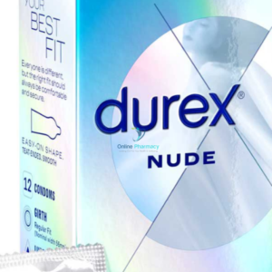 Durex Nude Regular Condoms - 12 Pack