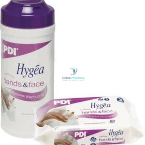 Ecolab Hygea Hand & Face Wipes - 24 x 24 Pack or 200 Pack