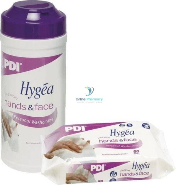 Ecolab Hygea Hand & Face Wipes - 24 x 24 Pack or 200 Pack