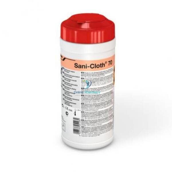 Ecolab Sani Cloth 70 - 6 x 200 Disinfectant Wipes