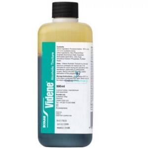 Ecolab Videne Iodine Alcoholic Tincture - 12 x 500ml
