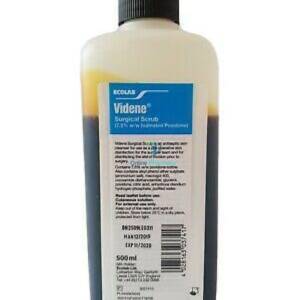 Ecolab Videne Iodine Surgical Scrub - 12 x 500ml