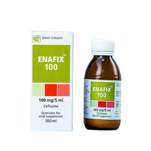 ENAFIX(CEFIXIME) SUSP 100MG/5ML 100ML