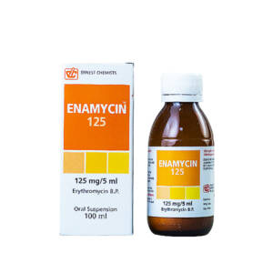 ENAMYCIN(ERYTHRO) SUSP. 125MG/5ML 125ML