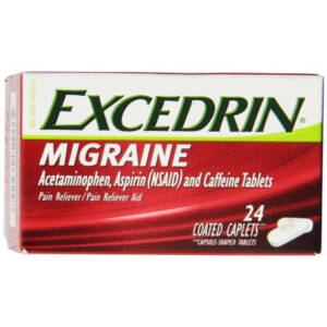 Excedrin Migraine for Migraine Relief, Caplets, 24 count