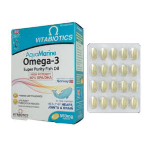 AQUAMARINE OMEGA 3 550MG CAPS 60?S