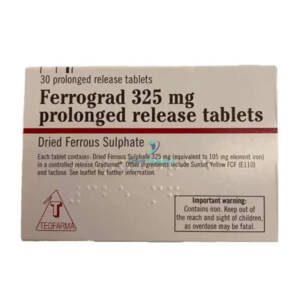 Ferrograd Iron Tablets - 30 Pack