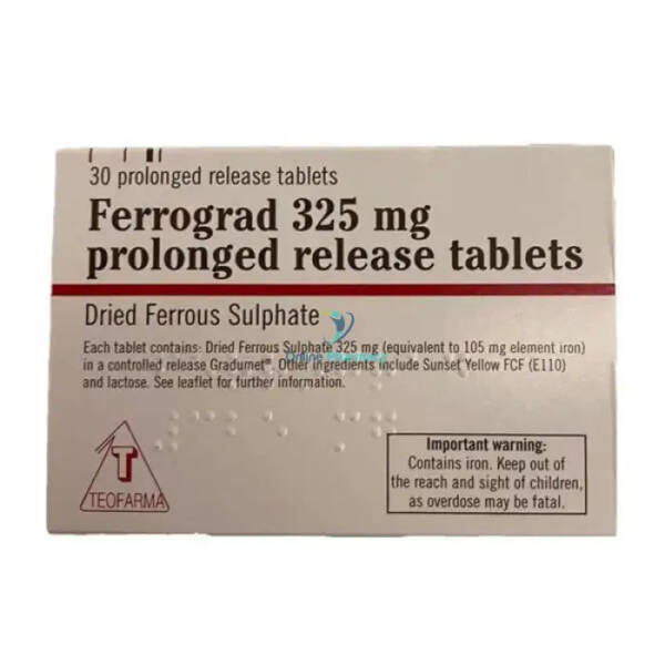 Ferrograd Iron Tablets - 30 Pack