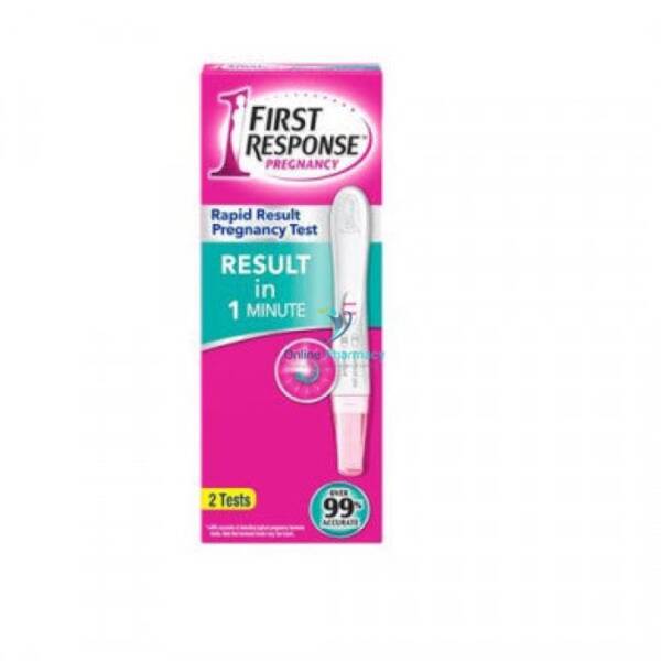 First Response Rapid Pregnancy Test - Twin Pack