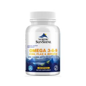 Nordic Sunshine Fish Flax & Borage 3 6 9 with Primrose Oil