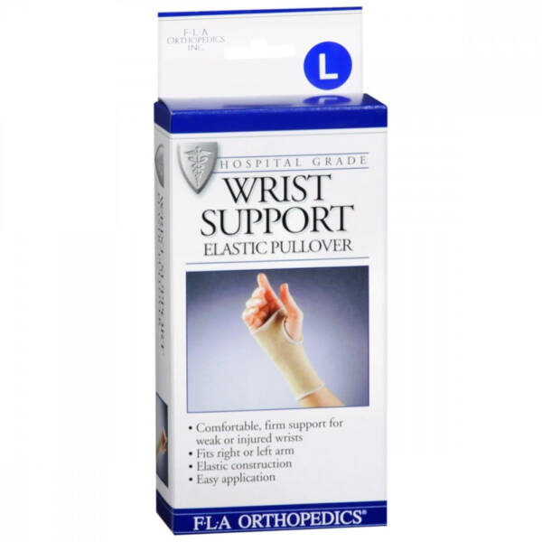 FLA Orthopedics Elastic Pullover Wrist Support 22-103LGSTD ? 1 EA