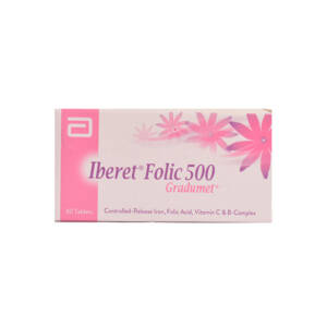 Iberet-Folic Gradumet tablet 30?s