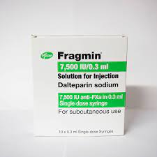 DALTEPARIN (FRAGMIN) 7500IU INJECTION 10?S